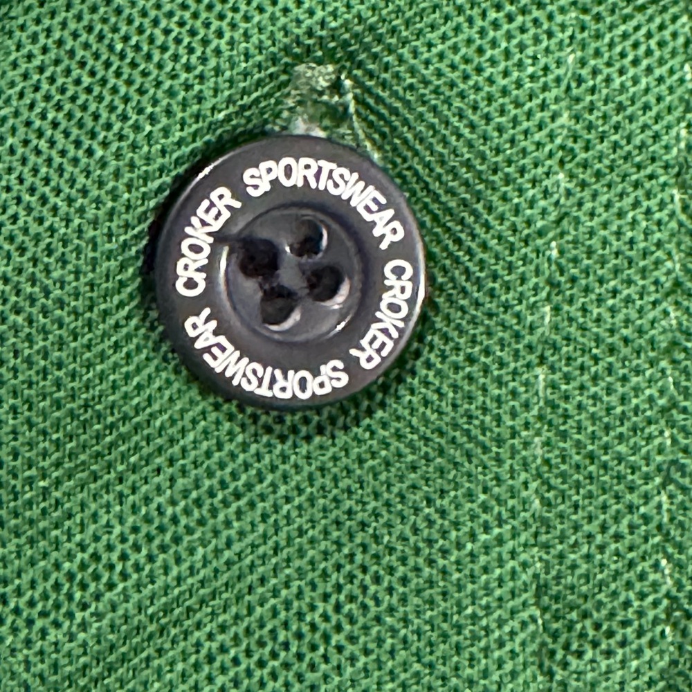 Croker Sports Polo Shirt Ireland Golf‎ Shamrock Embroidered - Picture 9 of 9